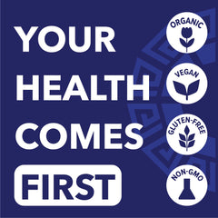 Blue spirulina powder ingredients and nutrition