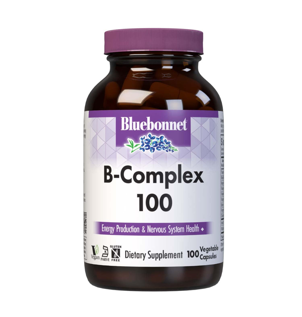 Bluebonnet Nutrition B Complex bottle front label