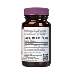 Biotin 5000 mcg capsules close-up