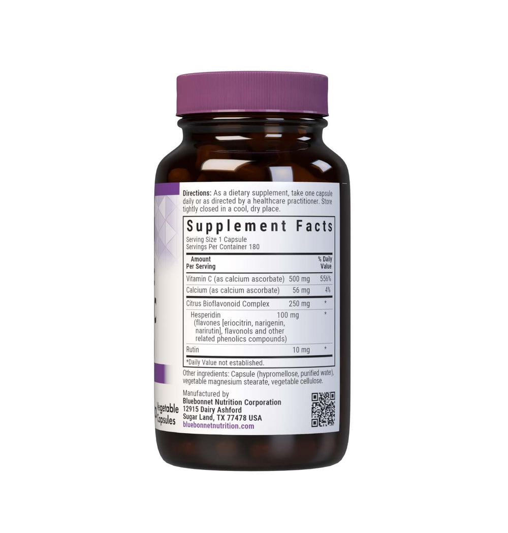 BlueBonnet Buffered Vitamin C-500 mg Vegetable Capsules ingredients