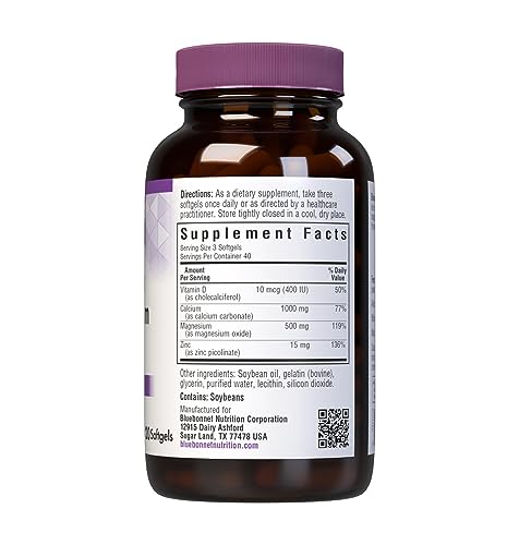 Bottle label showing ingredients and supplement facts