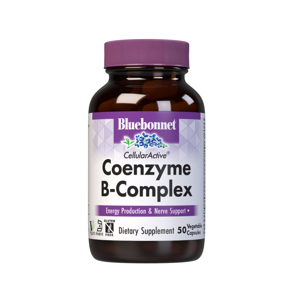 Bluebonnet CellularActive Coenzyme B-Complex bottle label