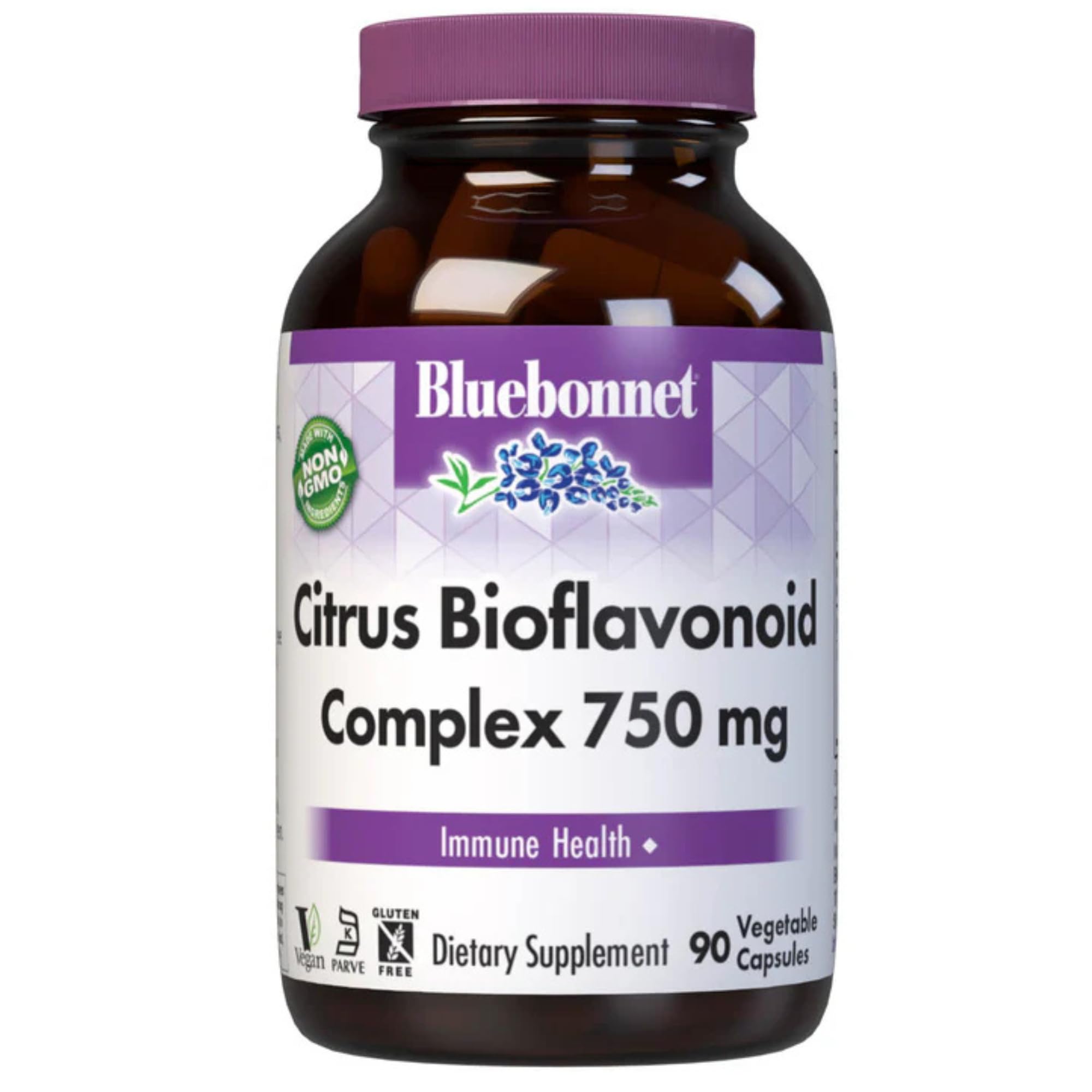 Front label of Bluebonnet Citrus Bioflavonoid Complex 750 mg bottle