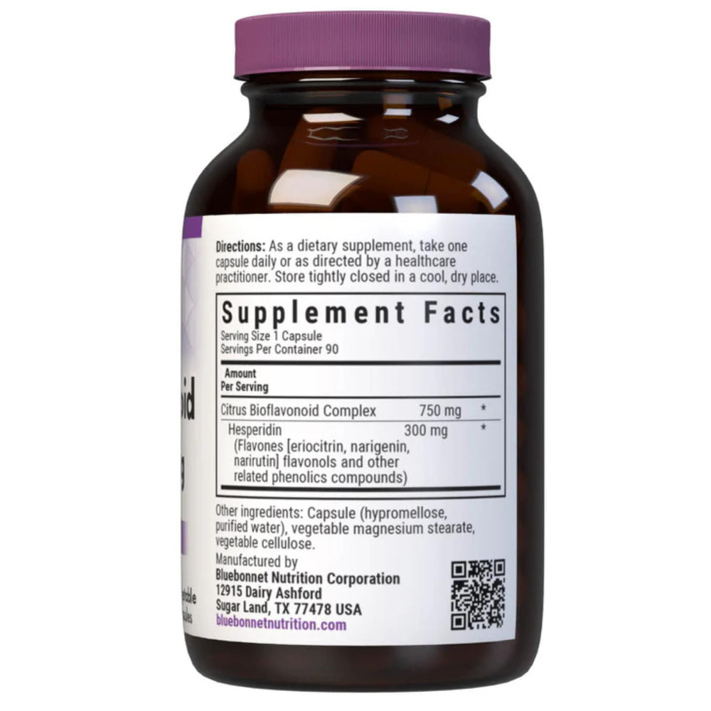 Ingredients highlighting citrus bioflavonoids and hesperidin