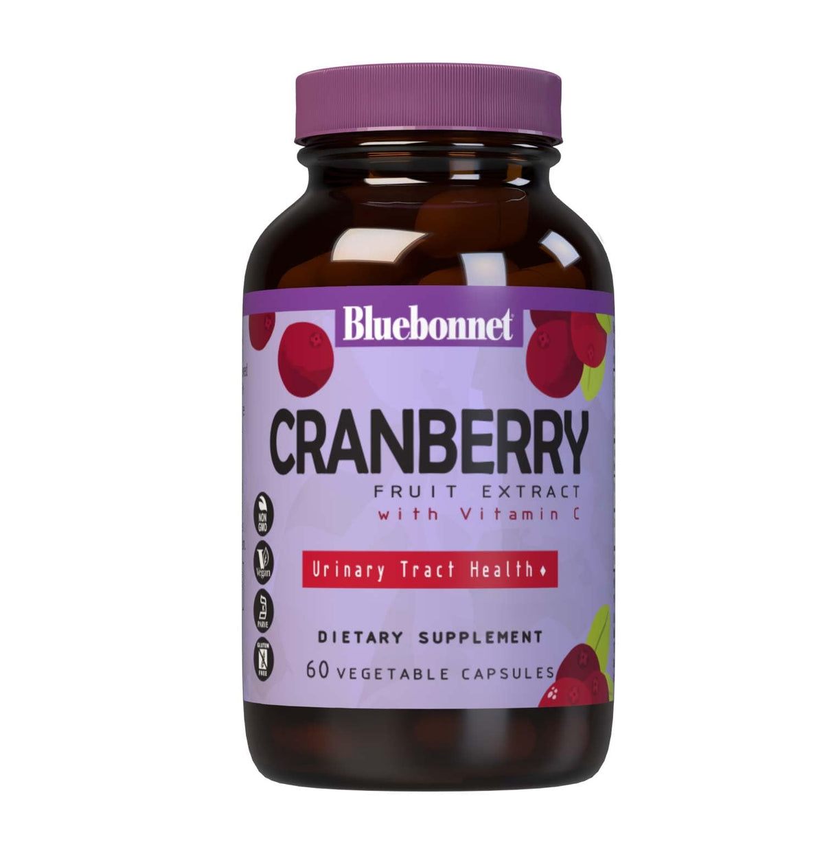 Bluebonnet Cranberry Fruit Extract 60 Veg Capsules bottle