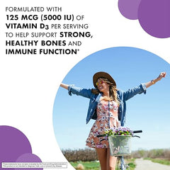 Raspberry flavor graphic for Bluebonnet EarthSweet D3 chewables