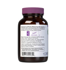 Label showing Ostivone ipriflavone ingredients from BlueBonnet Ipriflavone 300 mg bottle