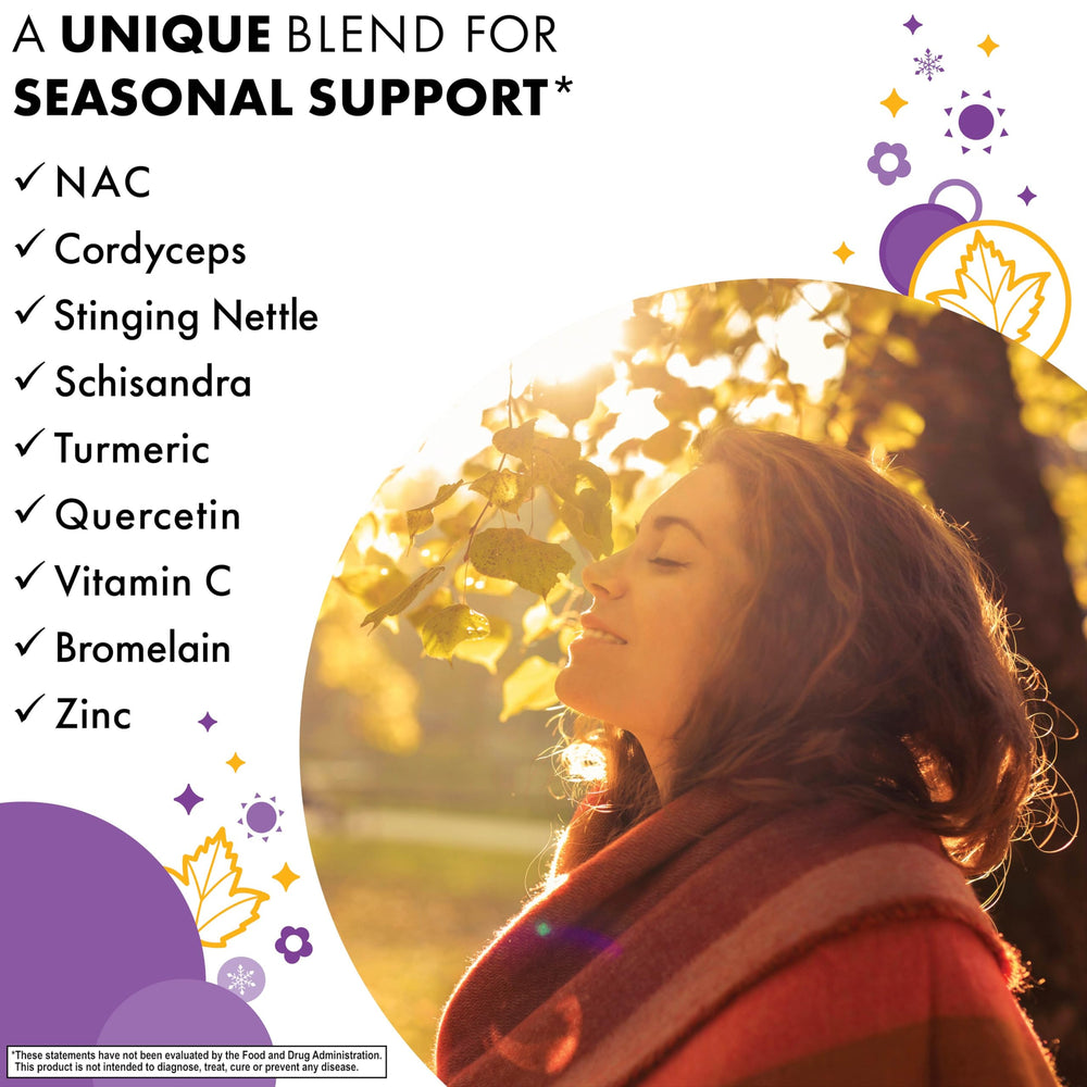 Seasonal immune support concept image for JustBreathe