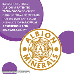 Albion Di-Magnesium Malate reference on packaging