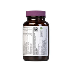 60 vegetable capsules arranged next to bottle