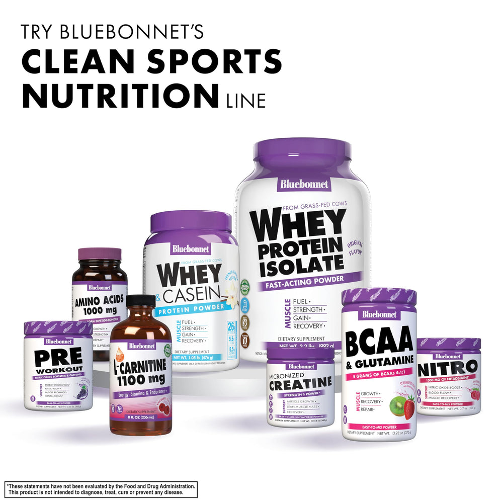 Eco-friendly recyclable packaging for BlueBonnet Creatine