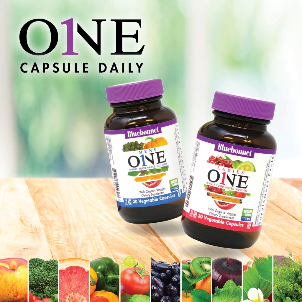 Close-up of product label showing vitamins and minerals