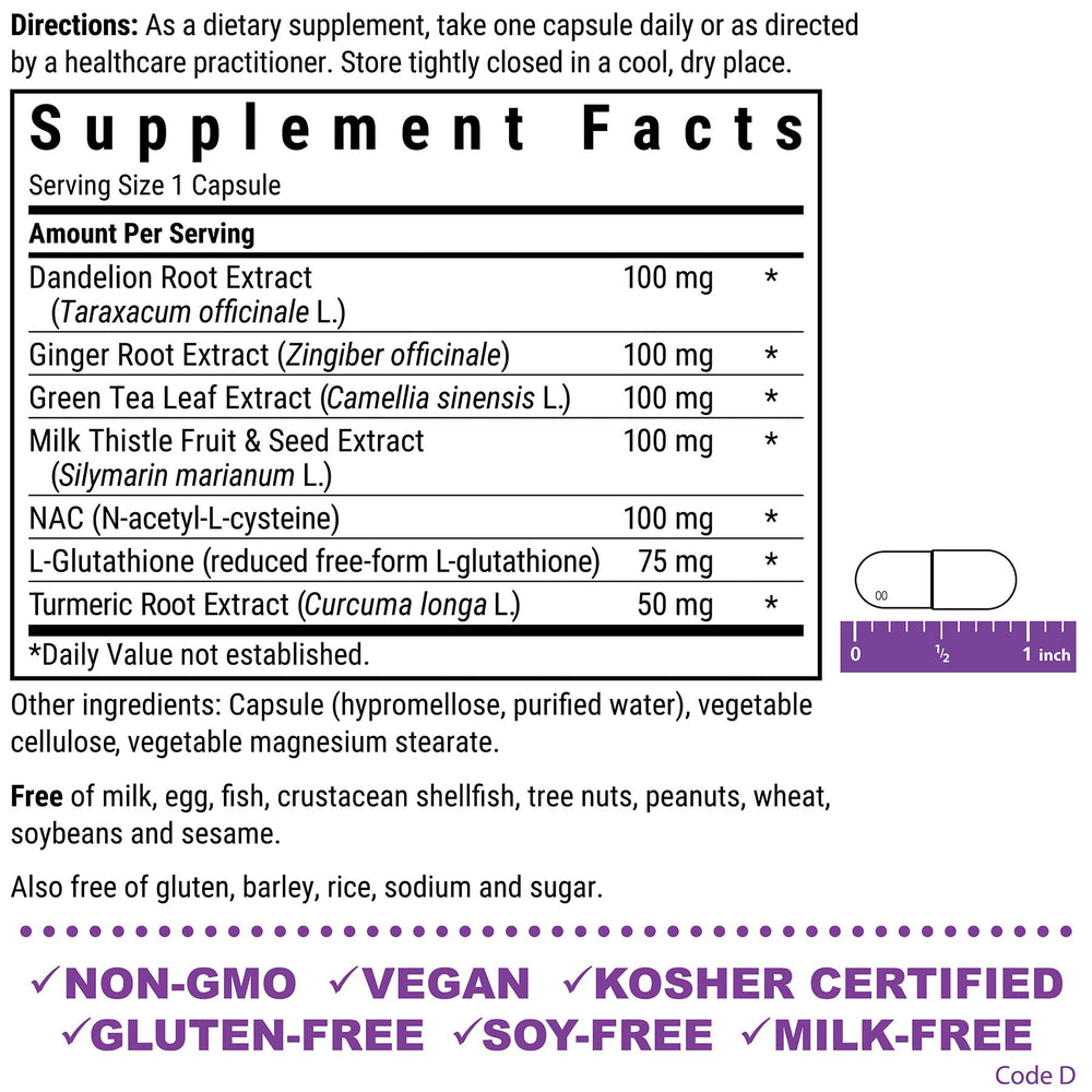 Allergen-free label: Soy-Free, Gluten-Free, Kosher Certified, Non-GMO