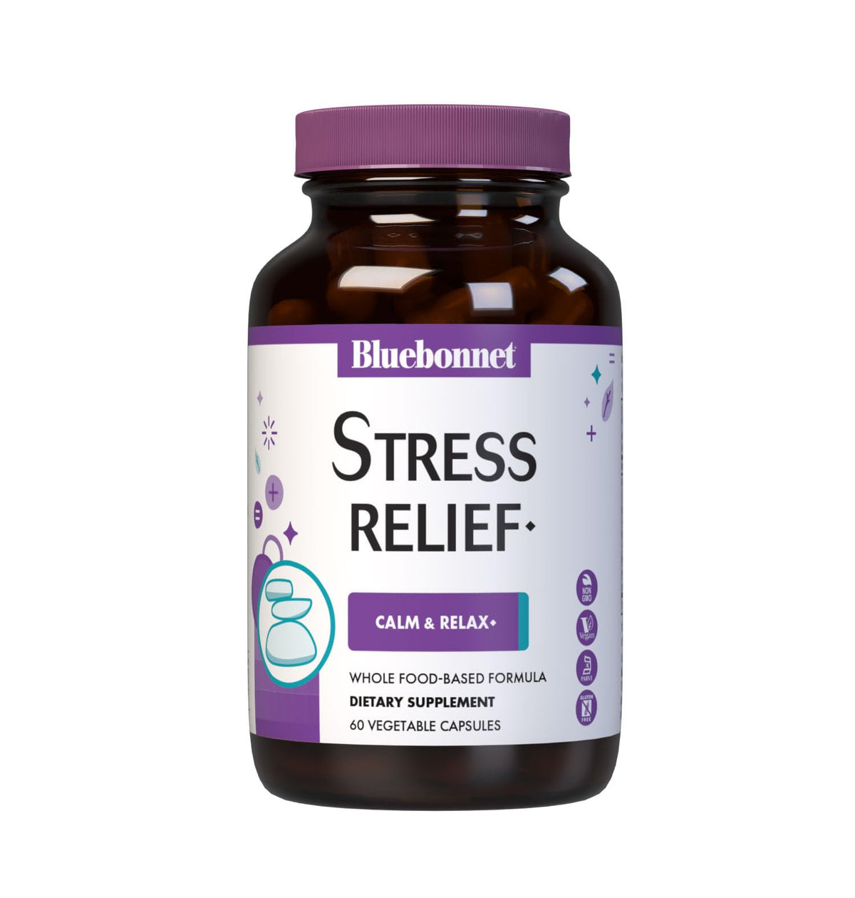 Bluebonnet Nutrition Targeted Choice Stress Relief 60 CT hero image
