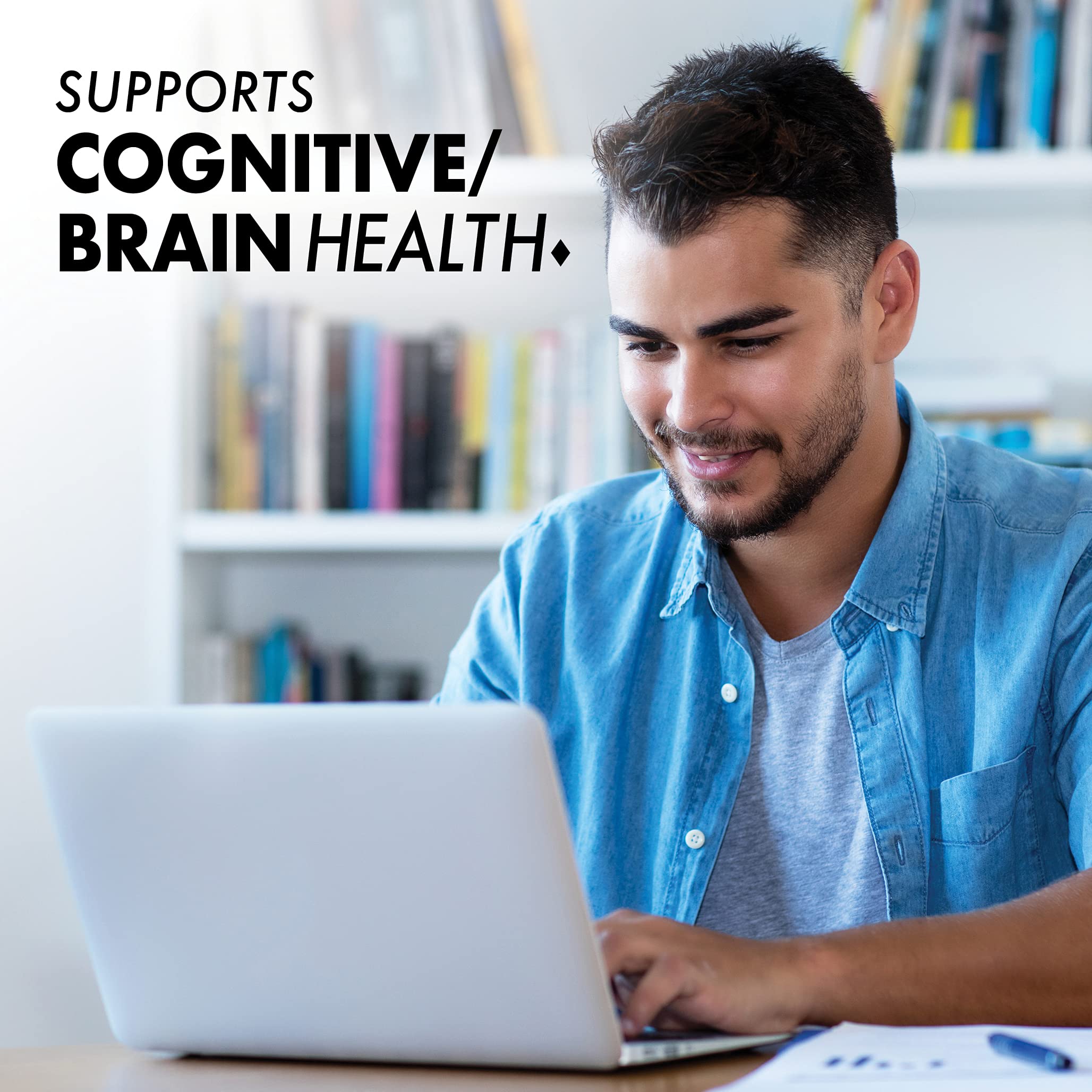 Wild-caught, sustainably sourced omega-3 fish oil used in Brain Formula