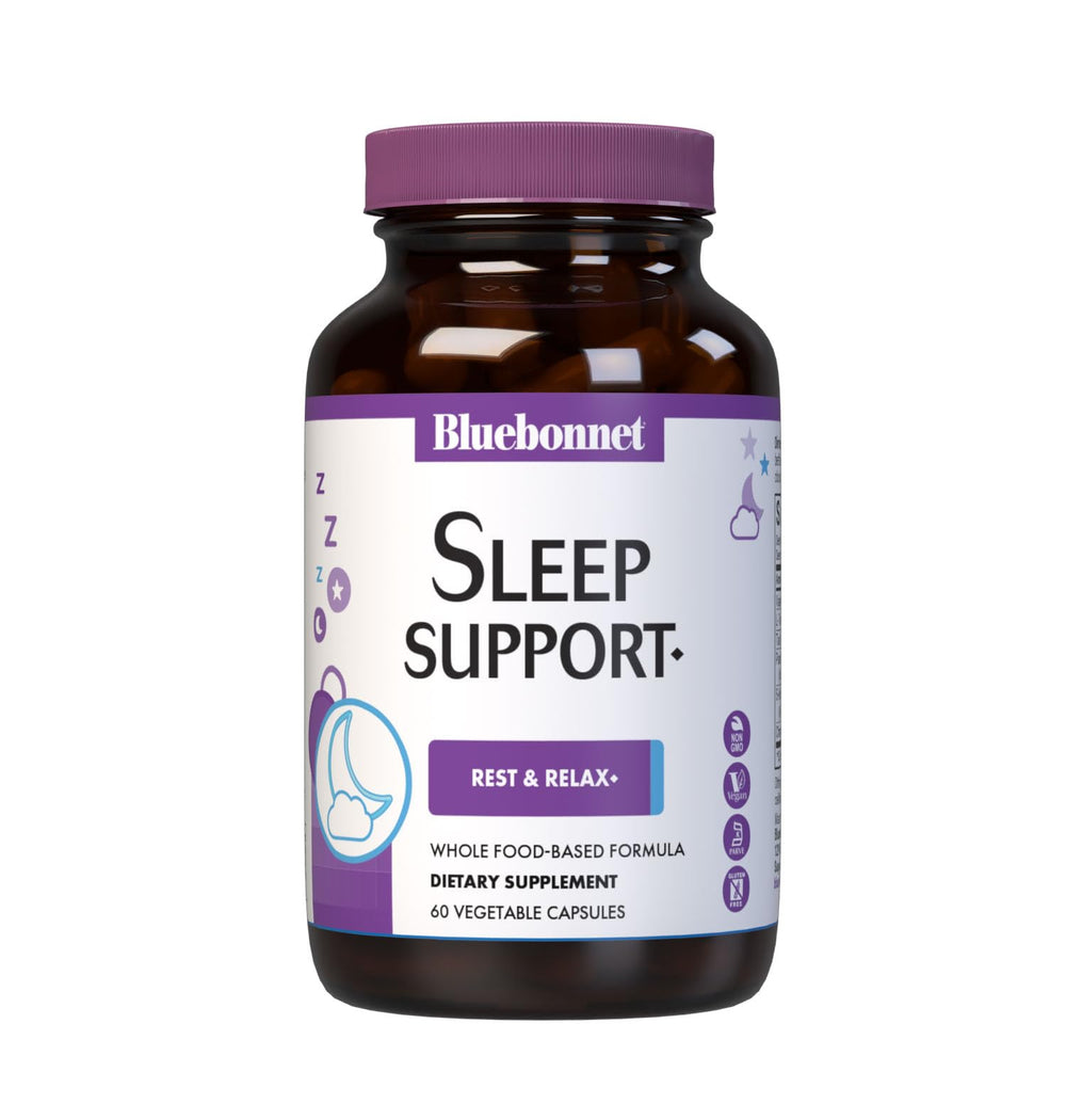 Bluebonnet Sleep Support bottle with label