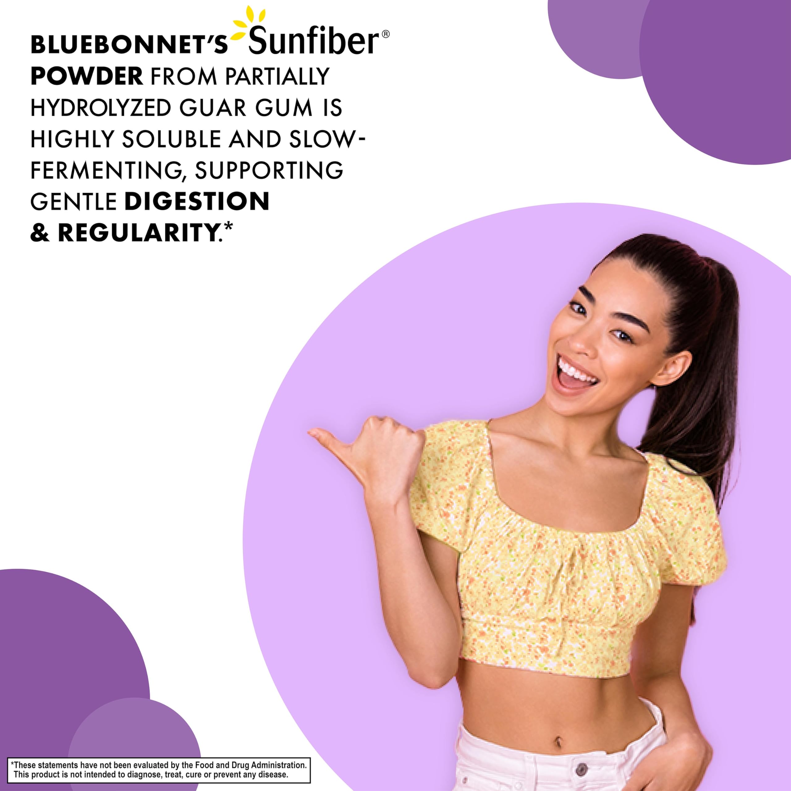 Nutrition label showing Non-GMO, vegan, kosher and low-FODMAP certification