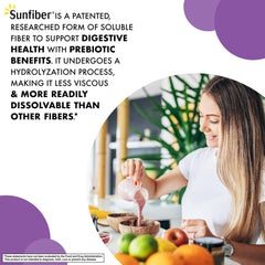 Sunfiber packaging highlighting recyclable packaging