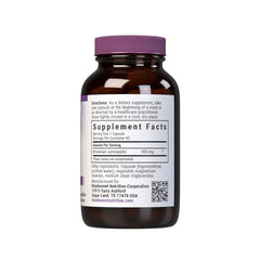 Close-up of the bottle showing 60 vegan capsules