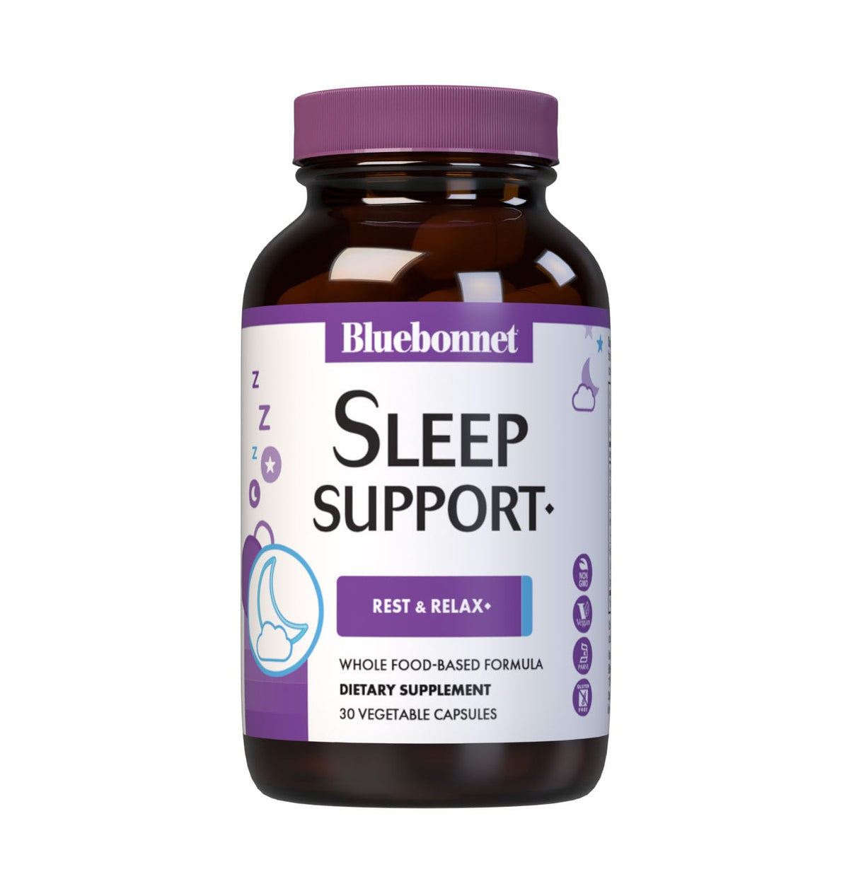 Bluebonnet Targeted Choice Sleep Support bottle front view