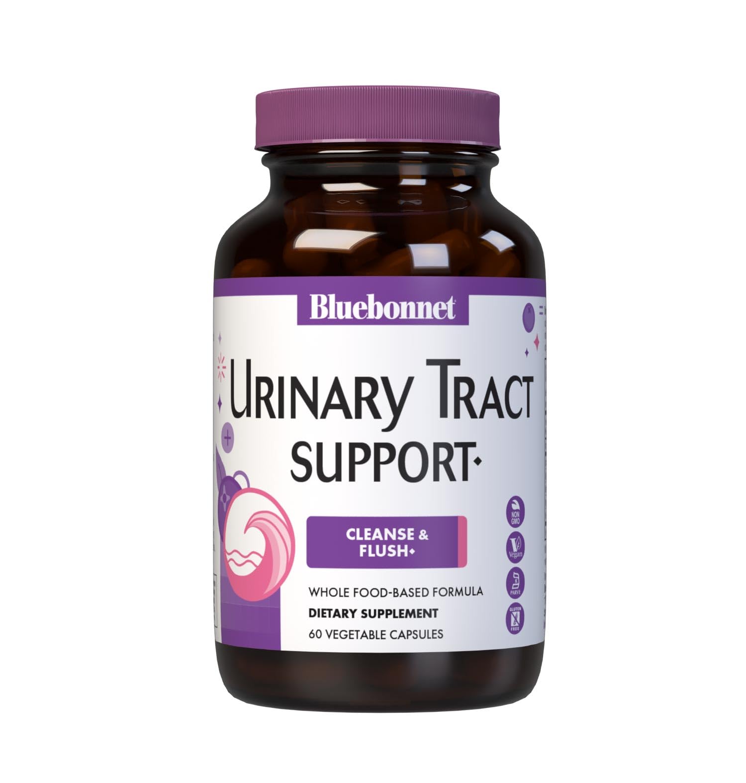 Bluebonnet Urinary Tract Support bottle and label