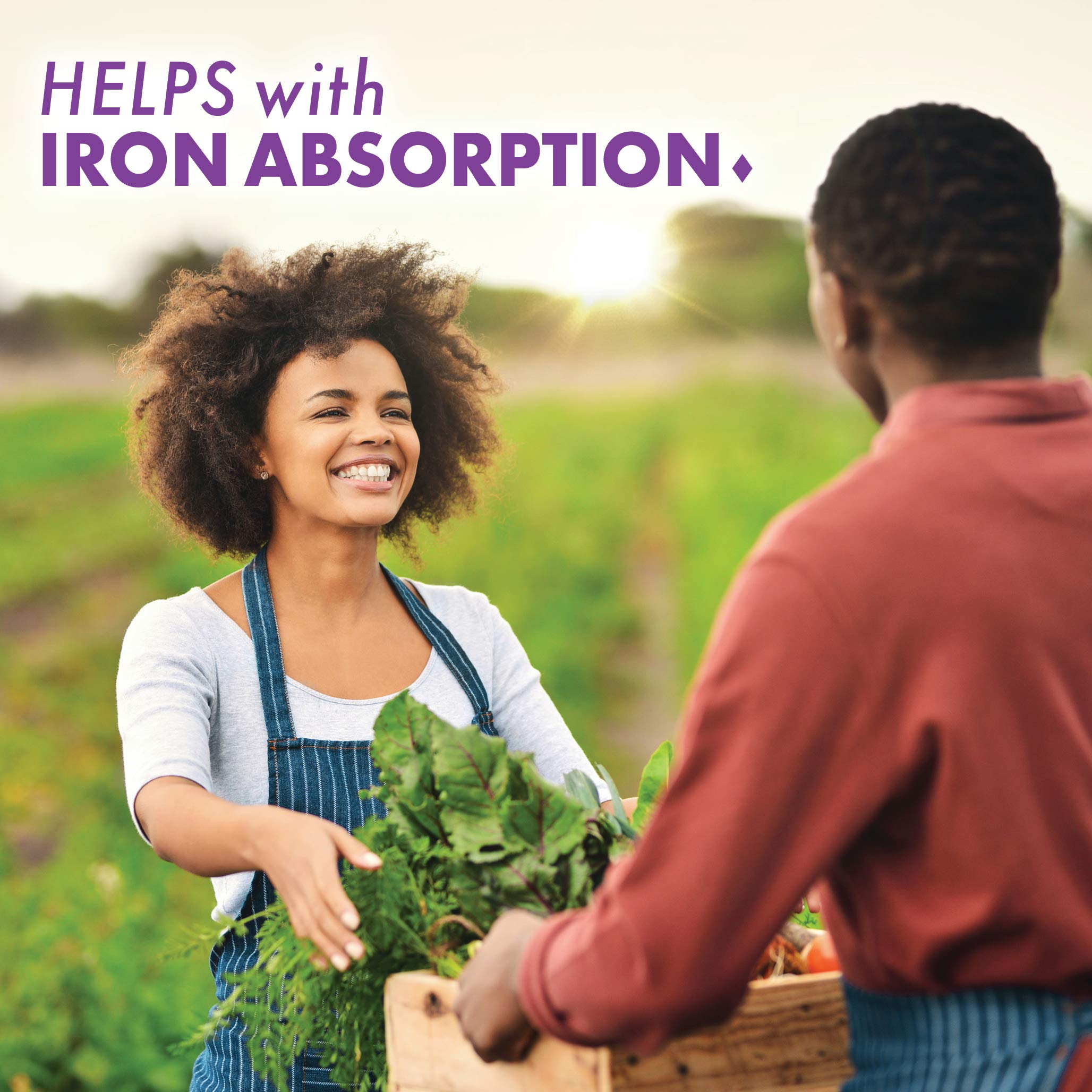 Label highlighting allergen-free claims and ingredients.