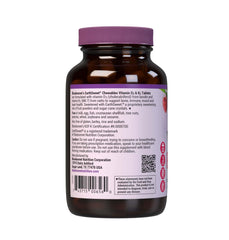 Label highlighting D3 from lanolin and K2 MK-7 from Natto