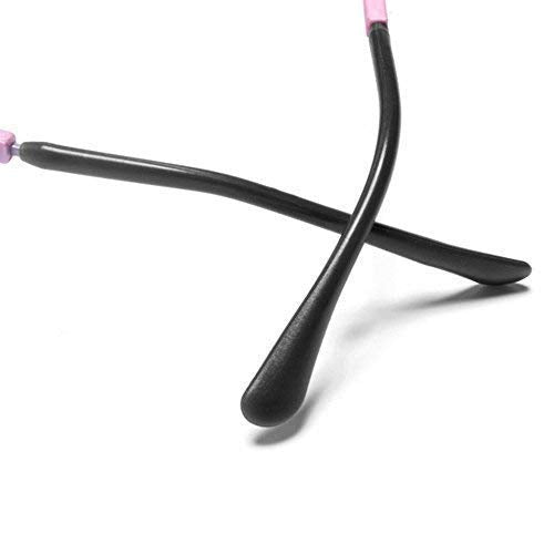 Product size 65x7mm with 1mm inner hole diameter on silicone tips