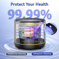 Jewelry safely cleaned in the BlueFire ultrasonic cleaner