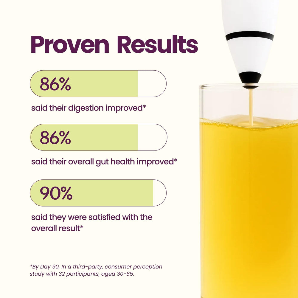 Blume SuperBelly probiotics and prebiotics sticks for gut microbiome support.