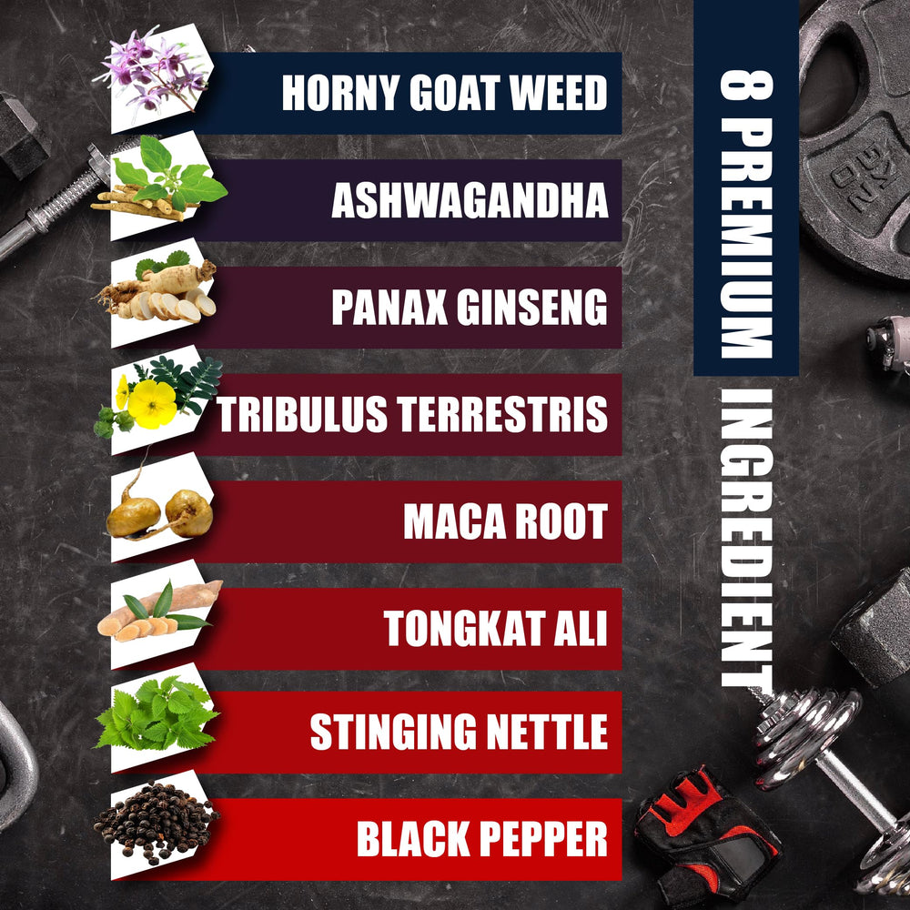 8-in-1 formula overview with main ingredients