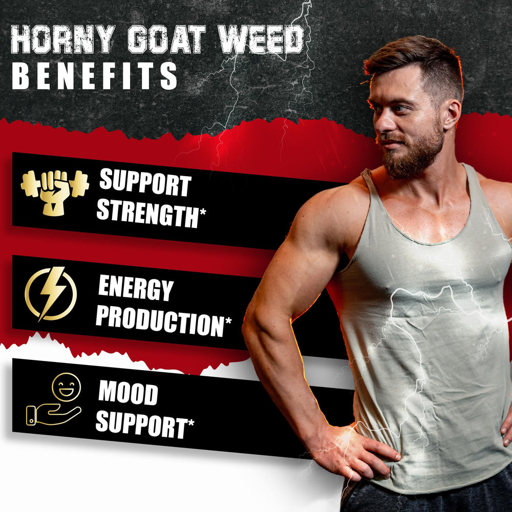 Assorted herbs used in BMVINVOL Horny Goat Weed capsules