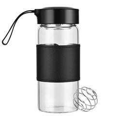 BNCWCQZ small glass shaker bottle cap closeup demonstrates spill-proof cap in action