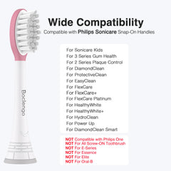 Compatible with Philips Sonicare Kids and Snap-On handles