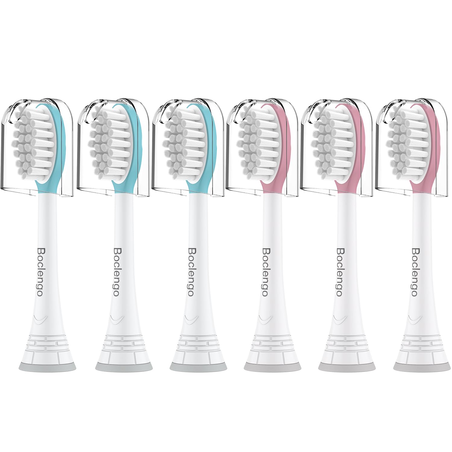 Six-pack of Boclengo Kids replacement heads for Philips Sonicare HX6042/94