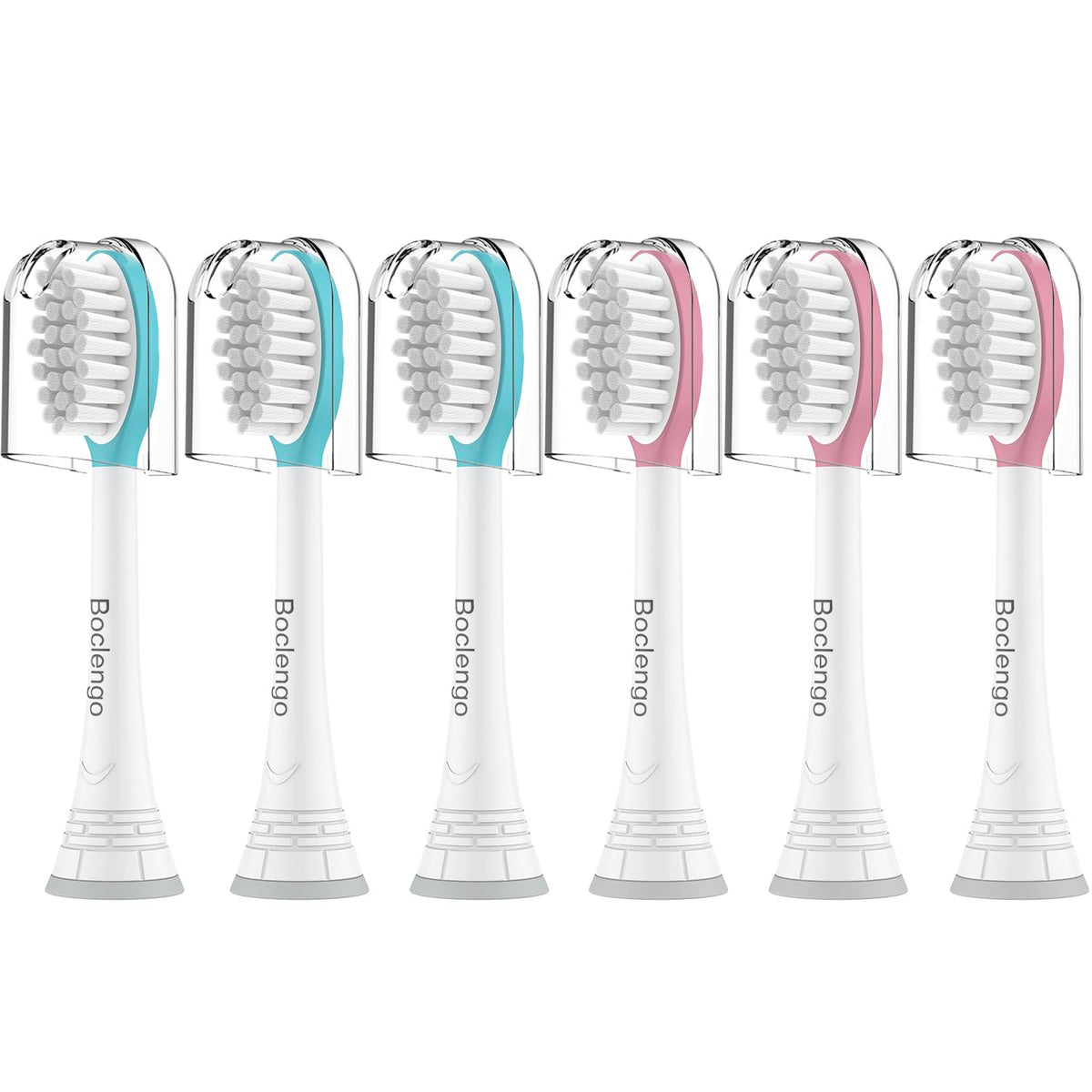 Six-pack of Boclengo Kids replacement heads for Philips Sonicare HX6042/94