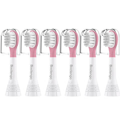 Boclengo Kids replacement toothbrush head for Philips Sonicare – Pink 6-pack image 1