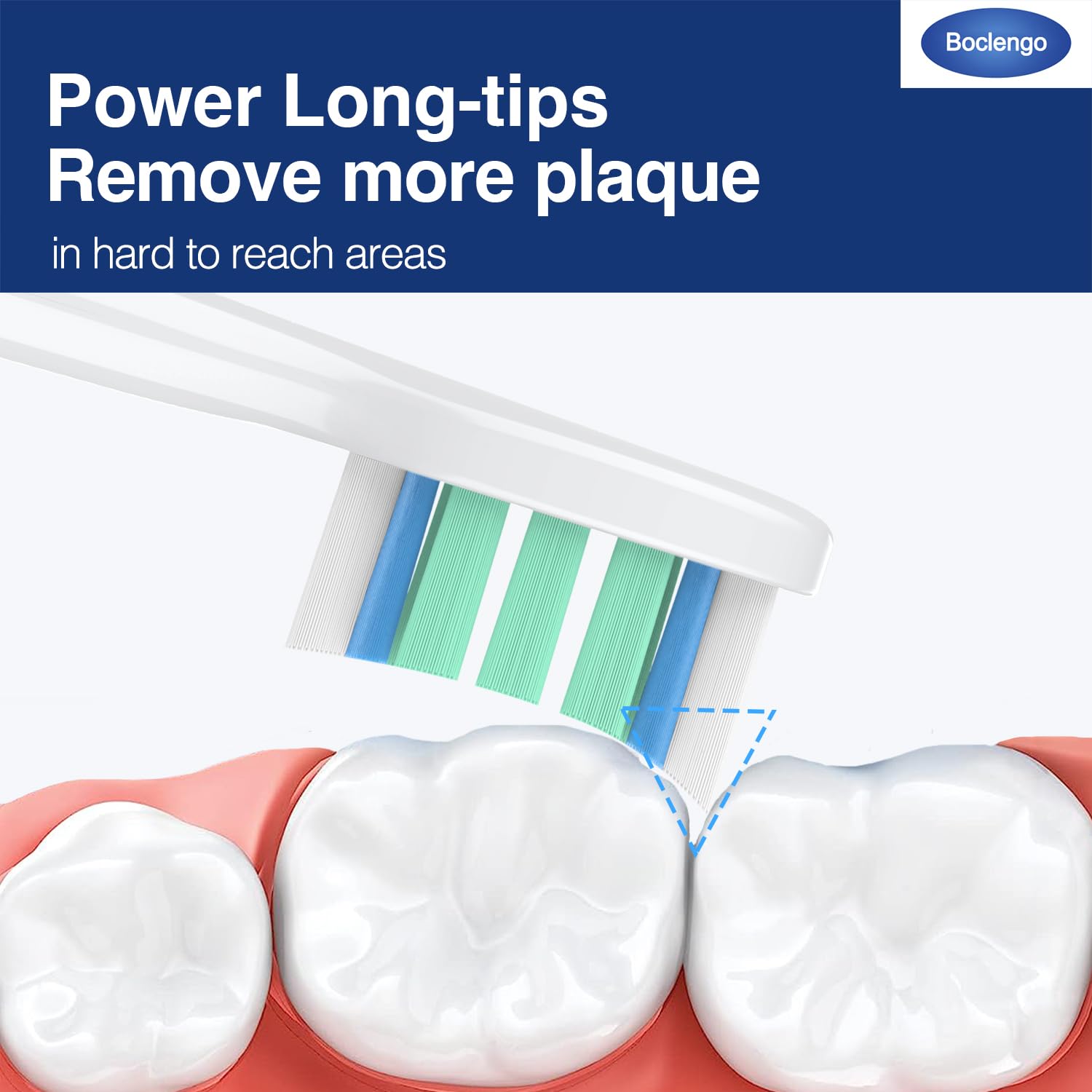 Boclengo head design shown with DiamondClean compatibility