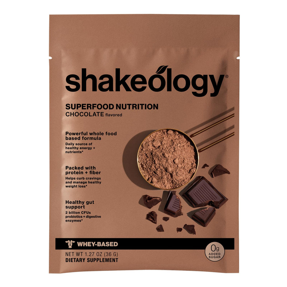 BODi Shakeology gut-health image featuring probiotics and enzymes for digestive wellness.