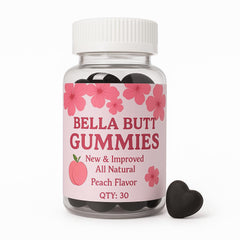 Bodied by Bella Butt Gummies bottle – front view