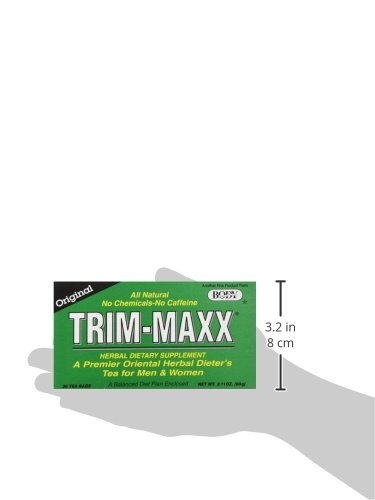 Herbal ingredients and natural tea blend for Trim Maxx Tea Original