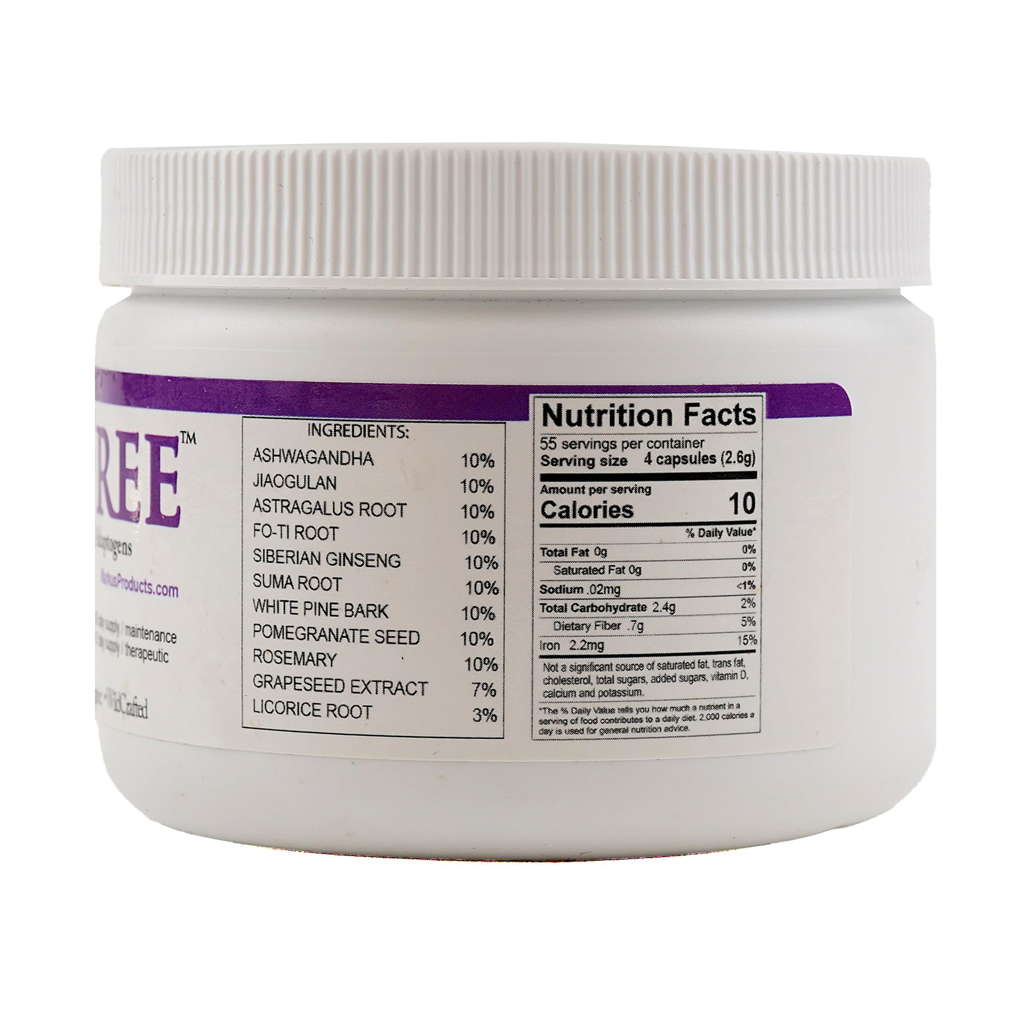 Key Age Free ingredients: ashwagandha, jiaogulan, fo-ti and more