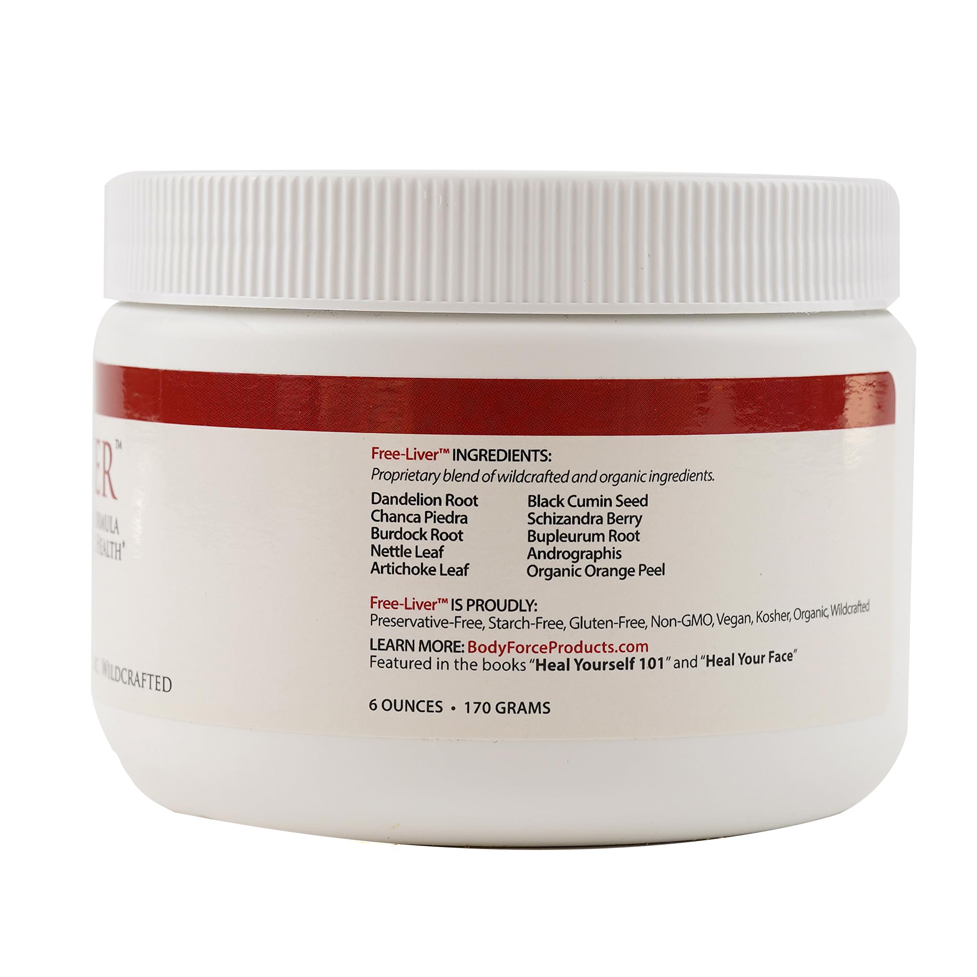 Body Force Liver Formula Powder packaging