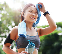 Active lifestyle scene featuring Body Mint Sport