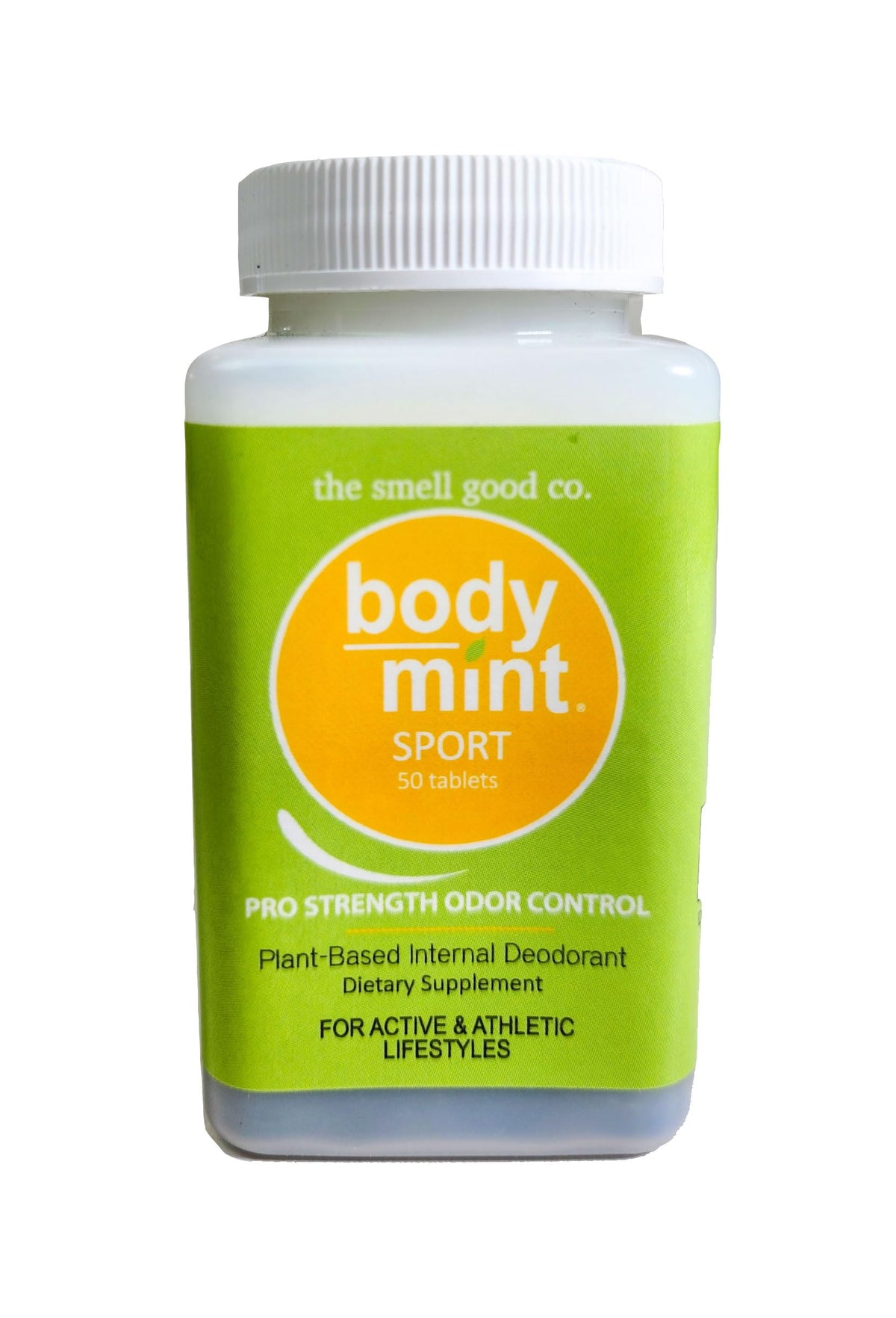 Body Mint Sport hero image with bottle