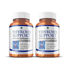 Two bottles of 1 Body Thyroid Support Supplement – 60-day supply