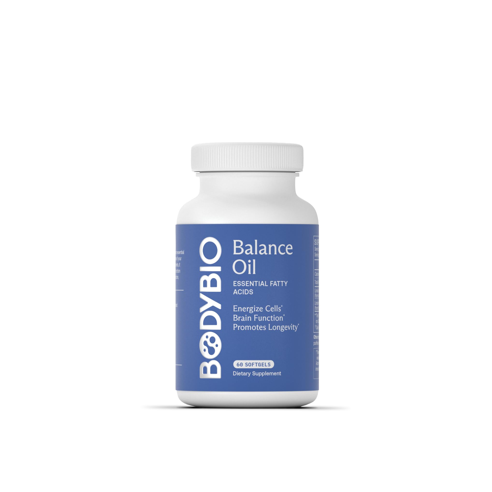 BodyBio Balance Oil bottle front view