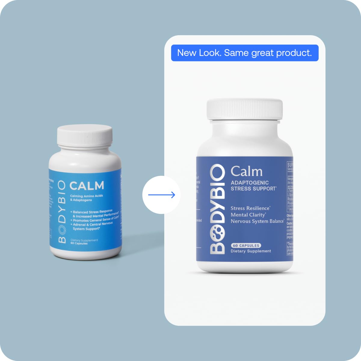 Phosphatidylserine ingredient in BodyBio Calm formula