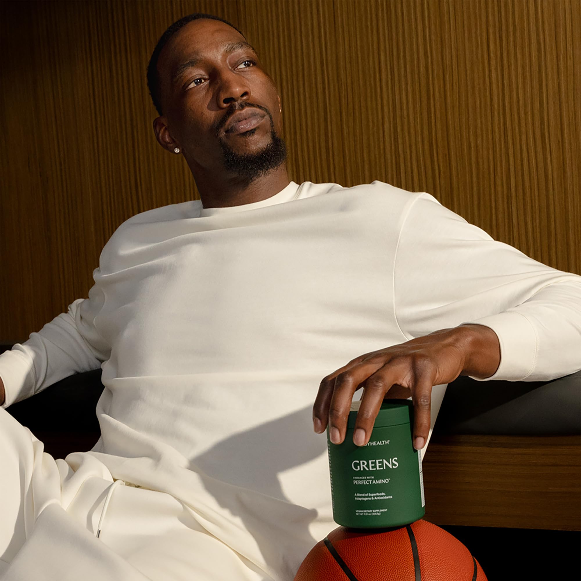 Icons showing vegan, gluten-free, non-GMO and keto-friendly attributes