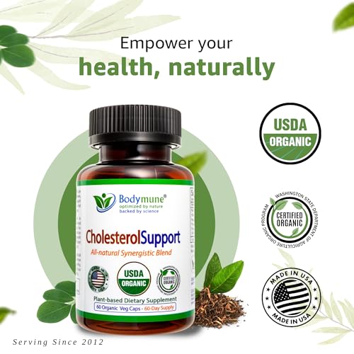 Organic green tea extract capsules for heart health